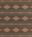 Mulberry Harlech Russet/Teal Fabric