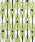 Premier Prints Feathers Canal Slub Fabric