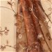 Copper Sequin Embroidered Organza Fabric thumbnail image 1 of 3