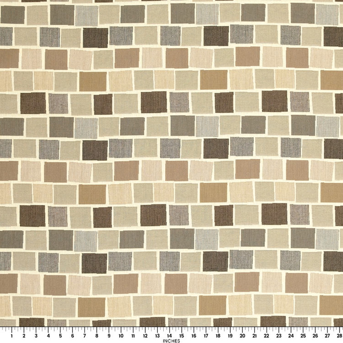 Sunbrella Blox Slate Fabric image 2 of 2