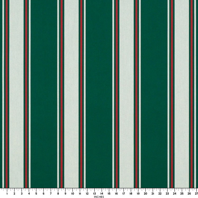 Sunbrella Awning / Marine 46" Forest Green Fancy Fabric image 2 of 2