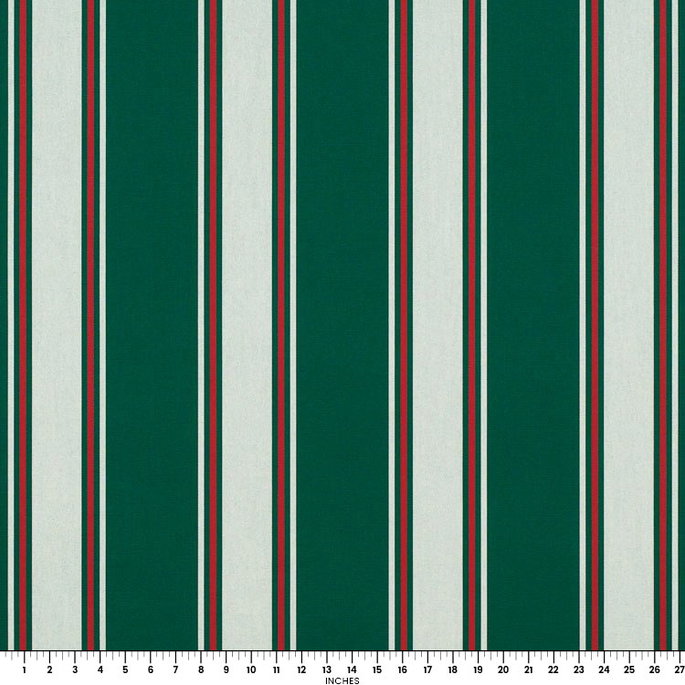 Sunbrella Awning / Marine 46" Forest Green Fancy Fabric image 2 of 2