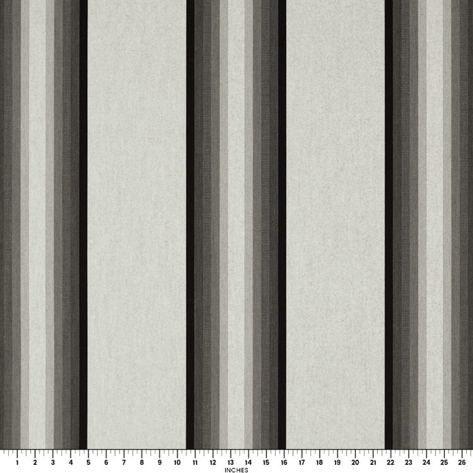 Sunbrella Awning / Marine 46" Gray/Black/White Fabric image 2 of 2