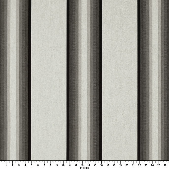 Sunbrella Awning / Marine 46" Gray/Black/White Fabric image 2 of 2