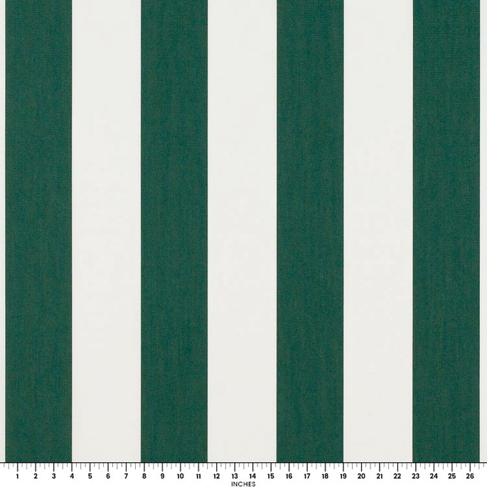 Sunbrella Awning / Marine 46" Beaufort Forest Green/Natural 6 Bar Fabric image 2 of 2
