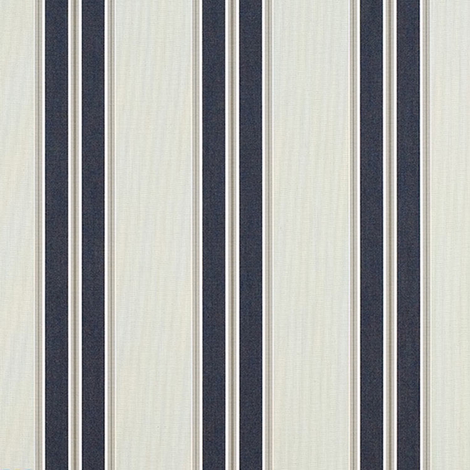 Sunbrella Awning / Marine 46" Navy/Taupe Fancy Fabric image 1 of 2