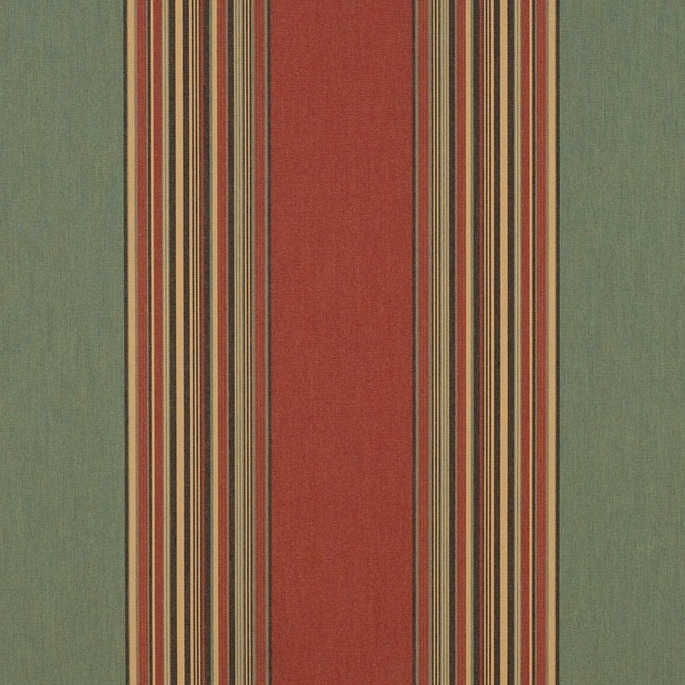 Sunbrella Awning / Marine 46" Henna/Fern Vintage Fabric image 1 of 2