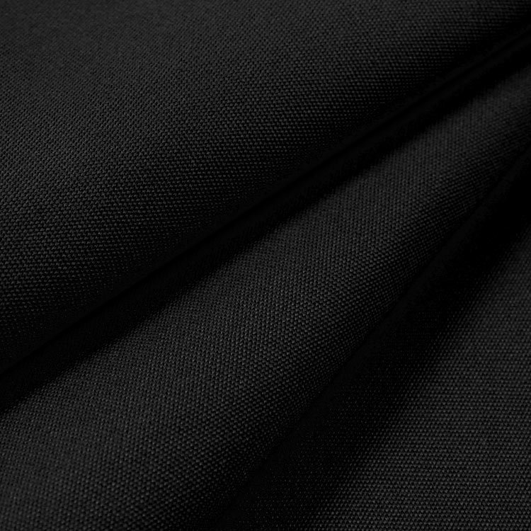 Sunbrella Wedge Bolster Foam and Cover Sunbrella-Canvas-Black.
