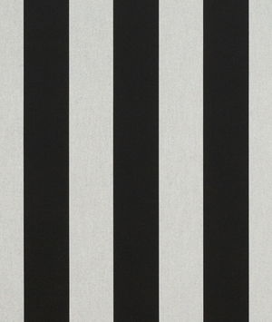 Sunbrella Awning / Marine 46 inch Beaufort Black/White 6 Bar Fabric