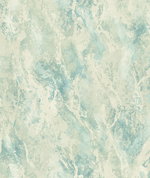 Seabrook Designs Paint Splatter Metallic Blue & Pearl Wallpaper