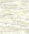 Seabrook Designs Brushstrokes Metallic Pearl & Silver Wallpaper