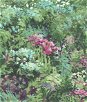 Seabrook Designs Floral Green & Violet Wallpaper