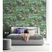 Seabrook Designs Floral Green &amp; Violet Wallpaper thumbnail image 2 of 2