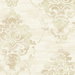 Seabrook Designs Damask Tan Wallpaper