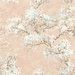 Seabrook Designs Cherry Blossoms Blush & White Wallpaper