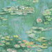 Seabrook Designs Lily Pads Gold & Green Wallpaper