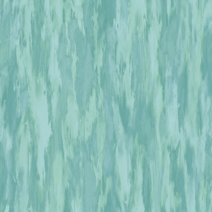 Seabrook Designs Stria Metallic Turquoise &amp; Aqua Wallpaper image 1 of 2