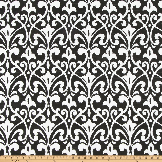 Premier Prints Field Raven Slub Fabric image 2 of 2