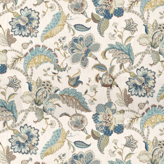 P. Kaufmann Finders Keepers French Blue Fabric image 1 of 4
