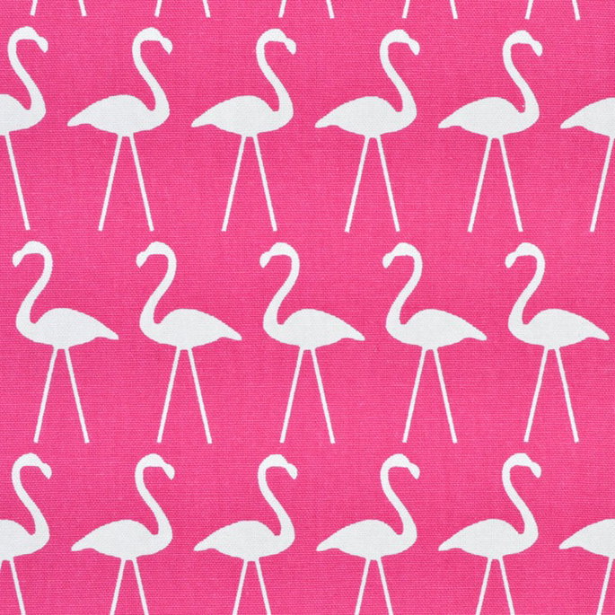 Premier Prints Flamingo Candy Pink Canvas Fabric image 2 of 3