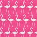 Premier Prints Flamingo Candy Pink Canvas Fabric thumbnail image 2 of 3