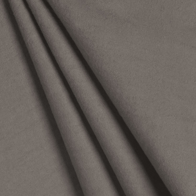 Gray Cotton  Flannel Fabric image 2 of 2