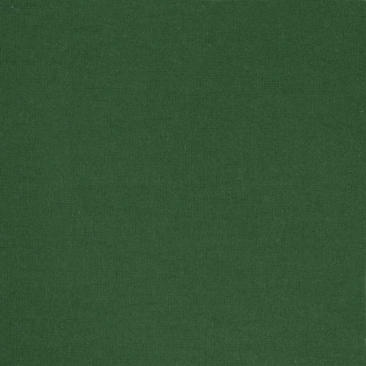 Hunter Green Cotton Flannel Fabric