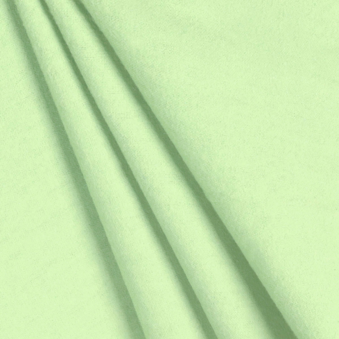Mint Green Cotton Flannel Fabric image 2 of 2