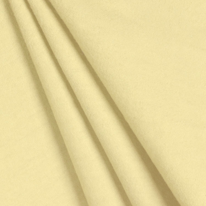 Yellow Cotton Flannel Fabric image 2 of 2