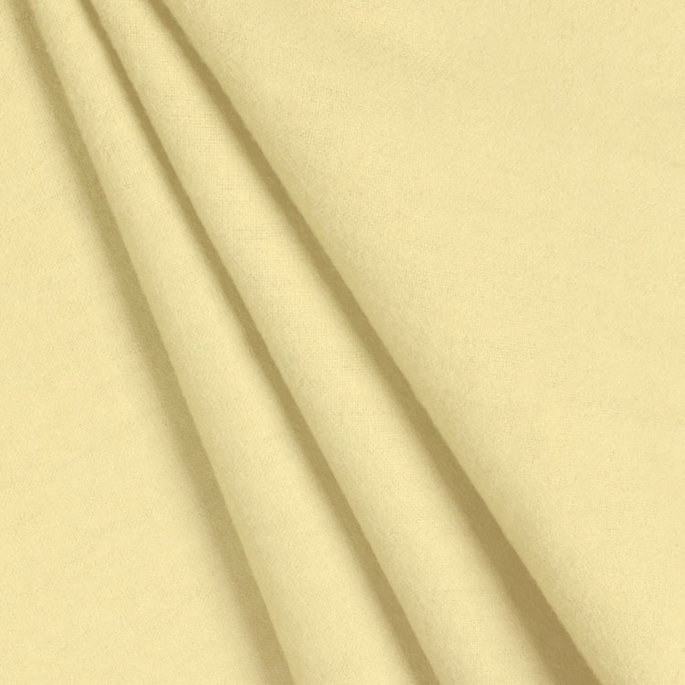 Yellow Cotton Flannel Fabric image 2 of 2