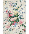 Lee Jofa Floral Bouquet White Fabric
