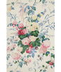 Lee Jofa Floral Bouquet White Fabric