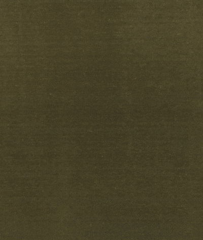 Faux Mohair Olive Green Fabric