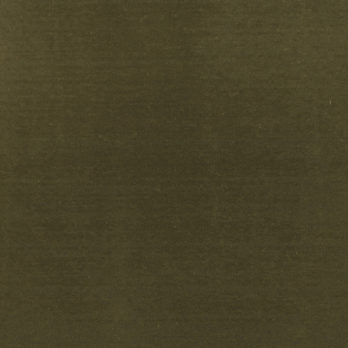 Faux Mohair Olive Green Fabric image 1 of 2