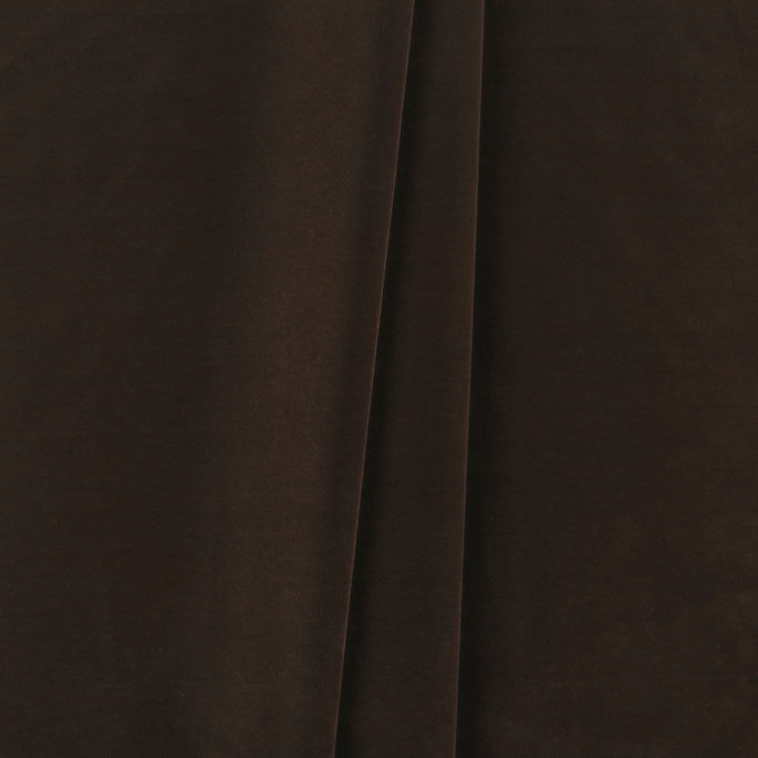 Faux Mohair Espresso Fabric image 2 of 2