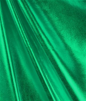 凯利绿色箔金属氨纶织物