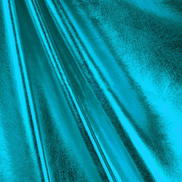 Turquoise Foil Metallic Spandex Fabric
