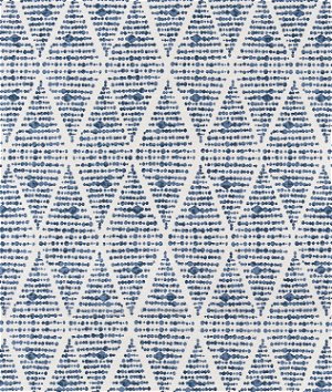 Premier Prints Foster Prussian Blue Flax Fabric