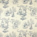 Stof Galantrie Bleu Fabric thumbnail image 1 of 4