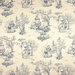 Stof Galantrie Bleu Fabric thumbnail image 2 of 4