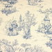 Stof Galantrie Bleu Fabric thumbnail image 3 of 4