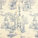Stof Galantrie Bleu Fabric thumbnail image 4 of 4