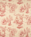 Stof Galanterie Rouge Fabric
