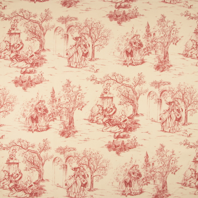 Stof Galanterie Rouge Fabric image 1 of 4