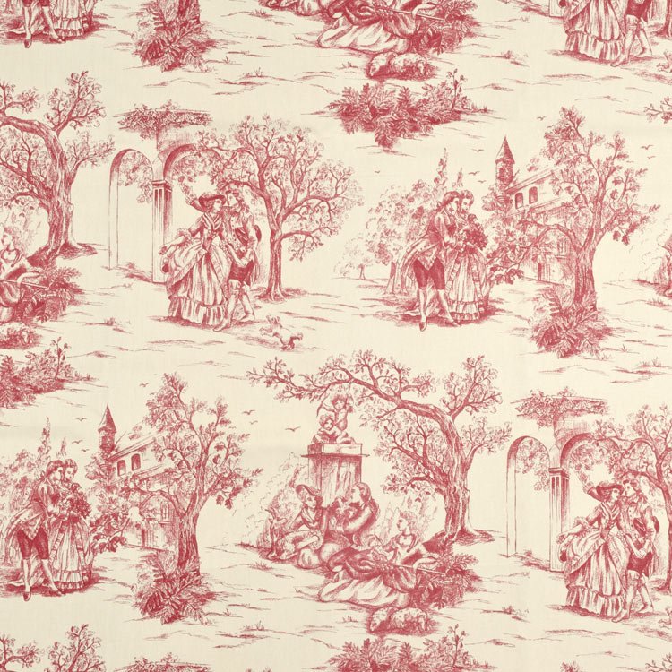 Stof Galanterie Rouge Fabric