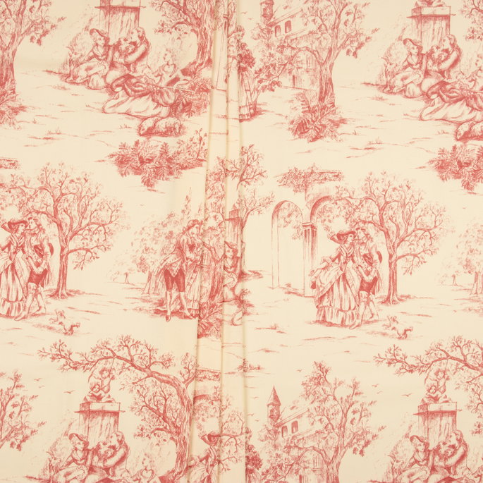 Stof Galanterie Rouge Fabric image 4 of 4