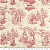Stof Galanterie Rouge Fabric - Image 4