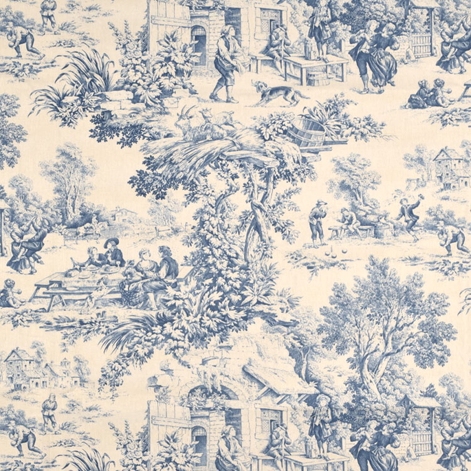 Stof Festin Bleu Fabric image 1 of 4