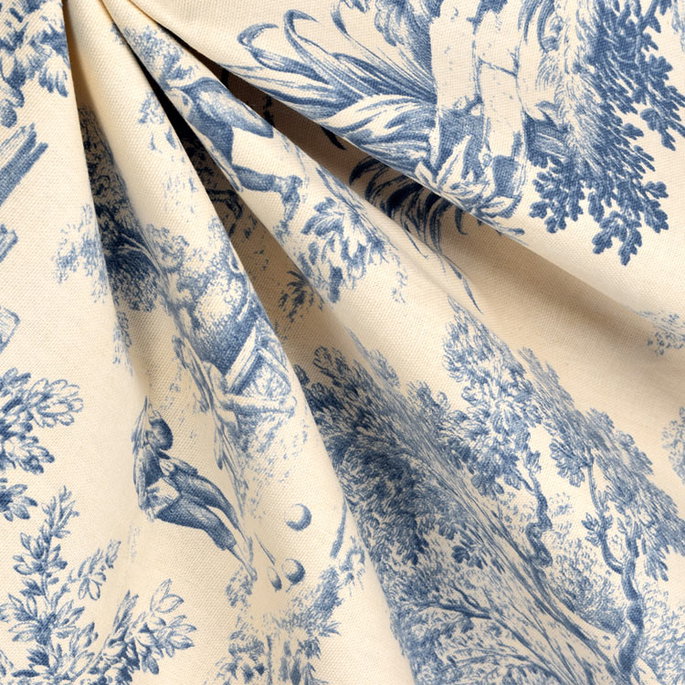 Stof Festin Bleu Fabric image 3 of 4