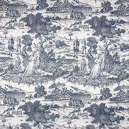 Stof Versailles Marine Fabric